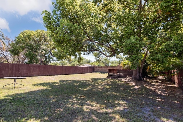 10724 Harkwood Blvd, Orlando, FL 32817 - view of yard with a fenced backyard