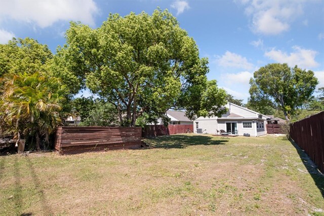 10724 Harkwood Blvd, Orlando, FL 32817 - view of yard featuring a fenced backyard
