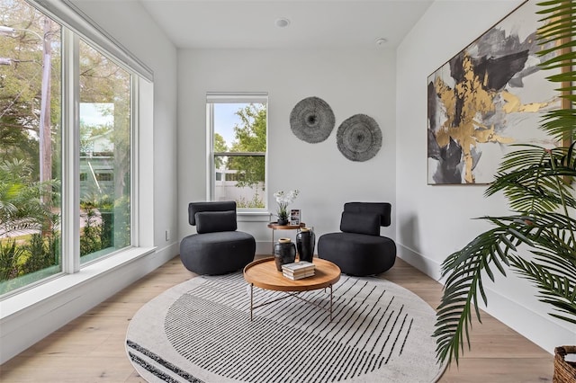 2408 Lafayette Ave, Winter Park, FL 32789 - living area with light wood-type flooring