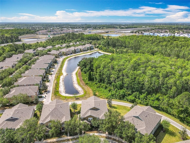 10852 Spider Lily Dr Unit S, Orlando, FL 32832 - aerial perspective of suburban area with a large body of water and a forest