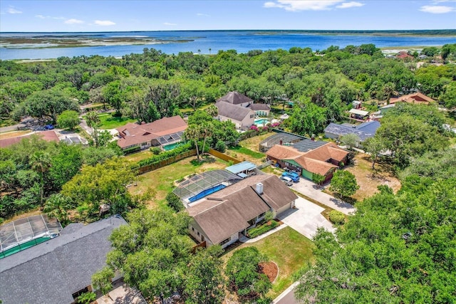 1558 Regal Oak Dr, Kissimmee, FL 34744 - drone / aerial view featuring a water view and a residential view