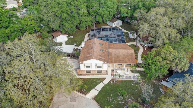 bird's eye view