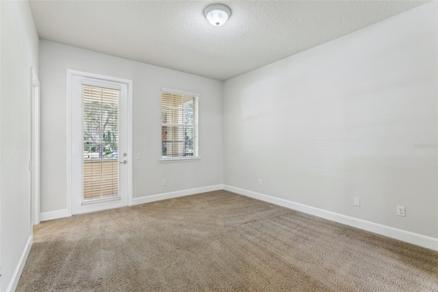 8639 Lower Villagewalk Cir, Orlando, FL 32827 - carpeted empty room featuring a textured ceiling and baseboards