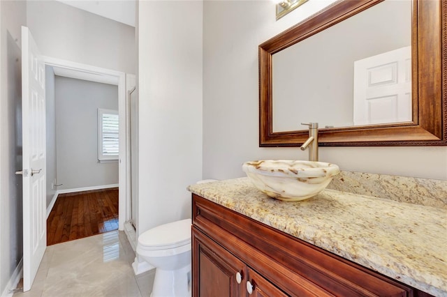 12706 Magnolia Bay Blvd, Clermont, FL 34711 - bathroom with vanity and toilet