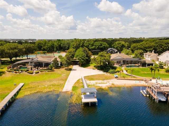 12706 Magnolia Bay Blvd, Clermont, FL 34711 - aerial view of a nearby body of water
