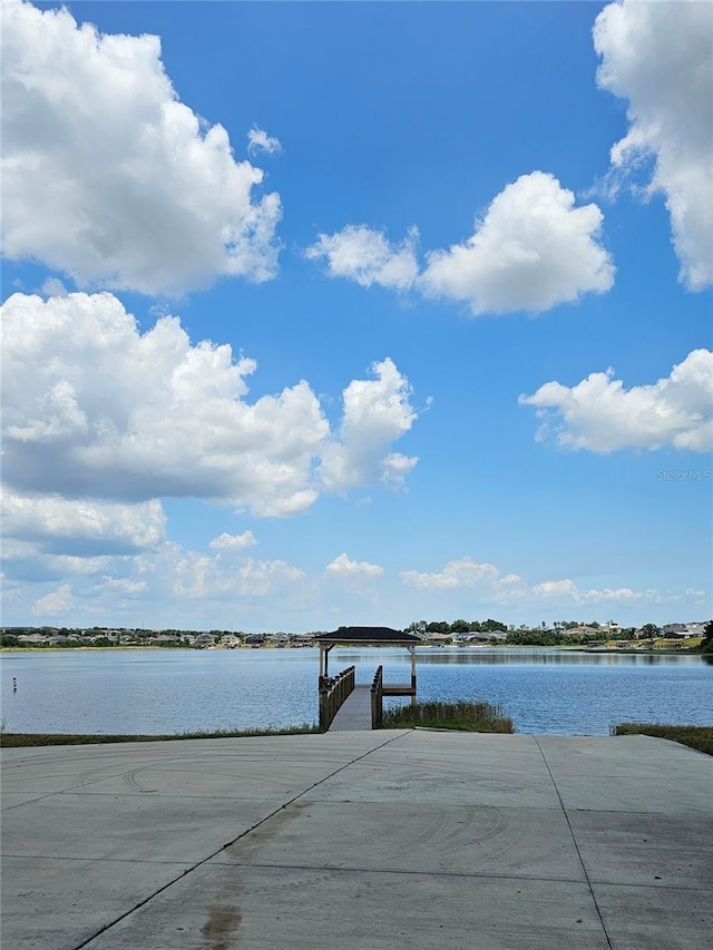 12706 Magnolia Bay Blvd, Clermont, FL 34711 - dock area with a water view