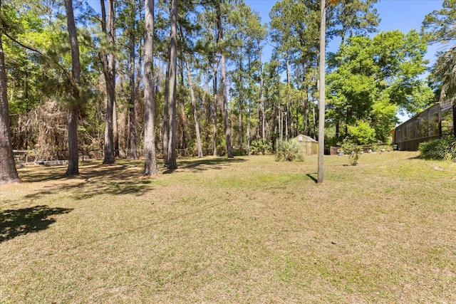 11160 SE 47th Ave, Belleview, FL 34420 - view of yard with an outdoor structure
