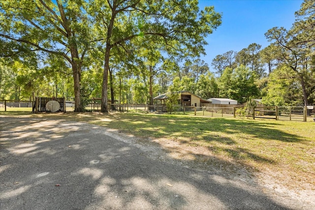 11160 SE 47th Ave, Belleview, FL 34420 - view of yard with fence