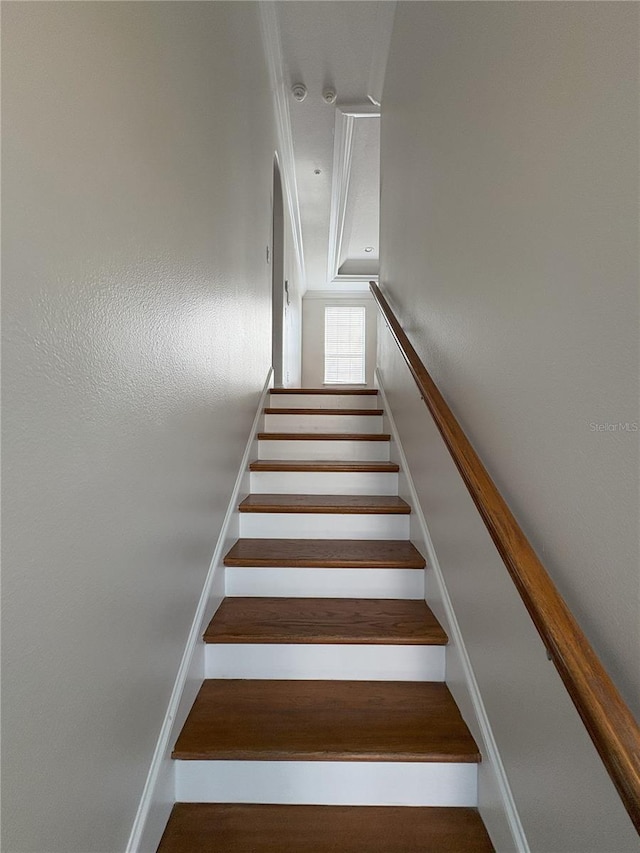 view of stairs