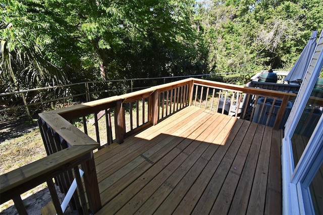 view of deck