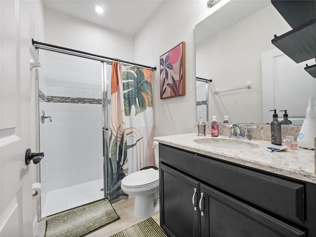 1151 Lakeside Estates Dr, Apopka, FL 32703 - full bath with toilet, tiled shower, and vanity