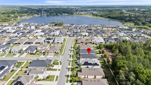 1151 Lakeside Estates Dr, Apopka, FL 32703 - aerial view featuring a residential view and a water view