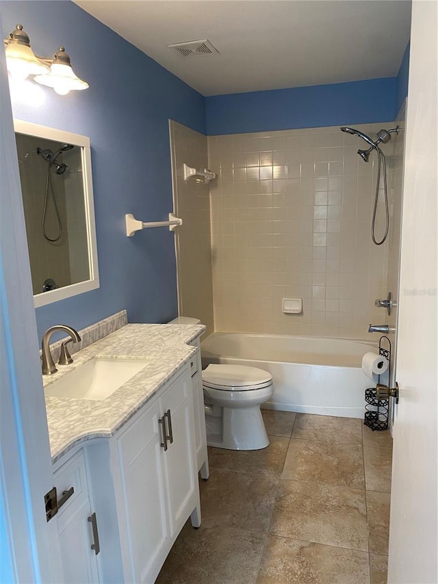 1210 Etchfield Cir, Brandon, FL 33511 - bathroom featuring vanity and shower / tub combination