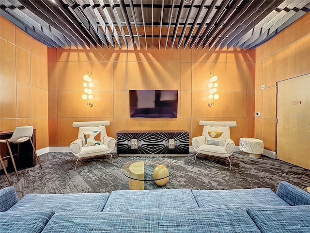 view of living area