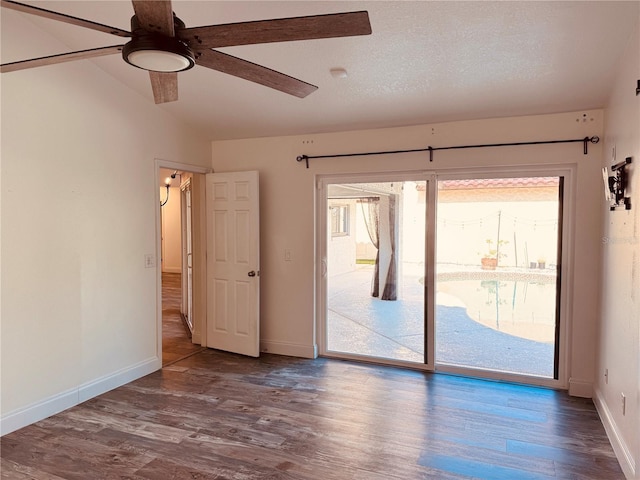 7808 The Esplanade Ct, Orlando, FL 32836 - unfurnished room with ceiling fan and wood finished floors