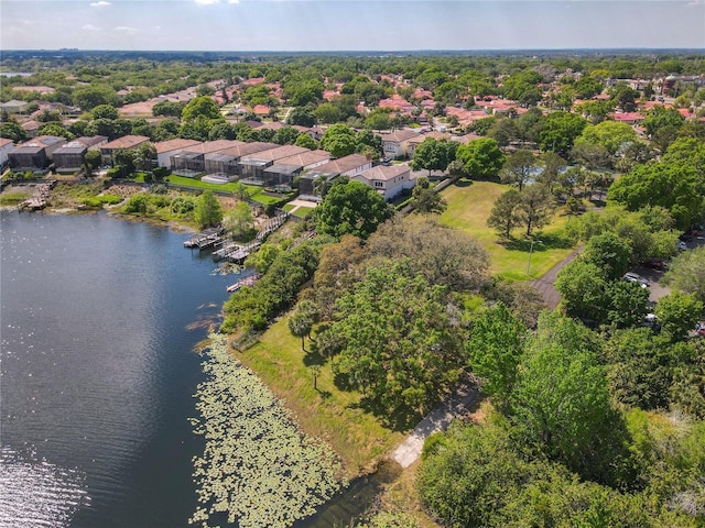 7808 The Esplanade Ct, Orlando, FL 32836 - aerial perspective of suburban area with a large body of water