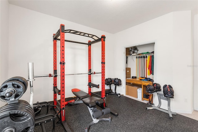 3936 Parkhouse Dr, Orlando, FL 32824 - workout room with baseboards