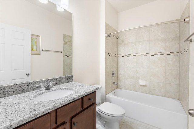 3936 Parkhouse Dr, Orlando, FL 32824 - full bath with toilet, vanity, and shower / bathtub combination