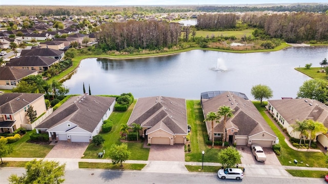 3936 Parkhouse Dr, Orlando, FL 32824 - bird's eye view featuring a residential view and a water view