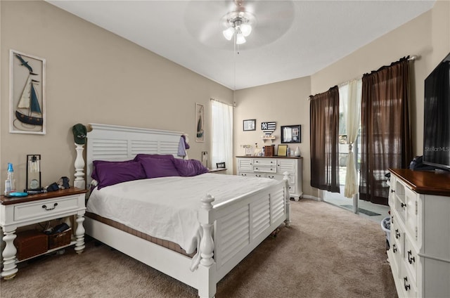 625 Waterland Ct, Orlando, FL 32828 - bedroom with carpet floors and a ceiling fan