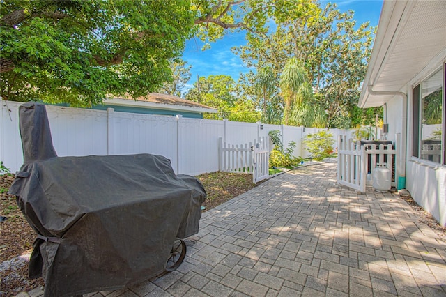 701 Denton Rd, Winter Park, FL 32792 - view of patio with a fenced backyard