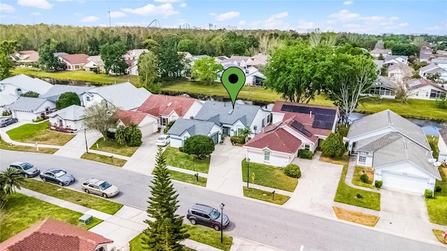 5813 Parkview Point Dr, Orlando, FL 32821 - drone / aerial view with a residential view