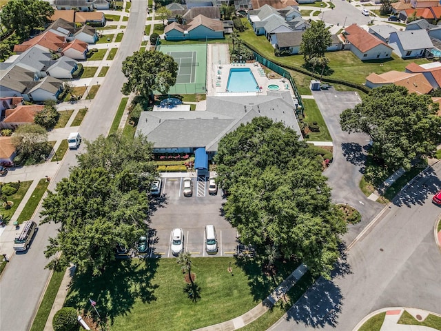 5813 Parkview Point Dr, Orlando, FL 32821 - birds eye view of property featuring a residential view