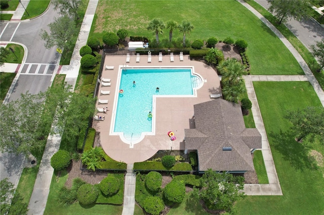 bird's eye view