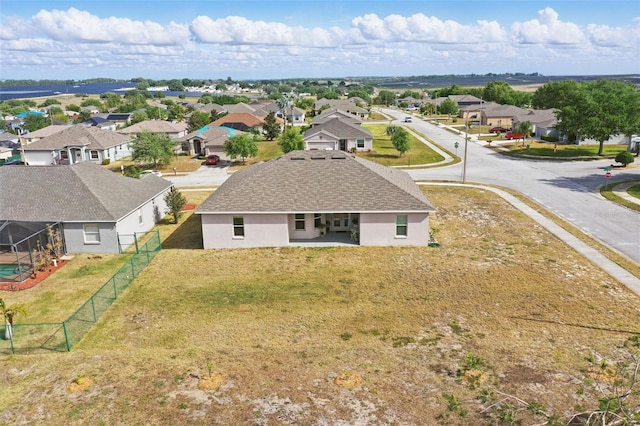 birds eye view of property featuring a residential view