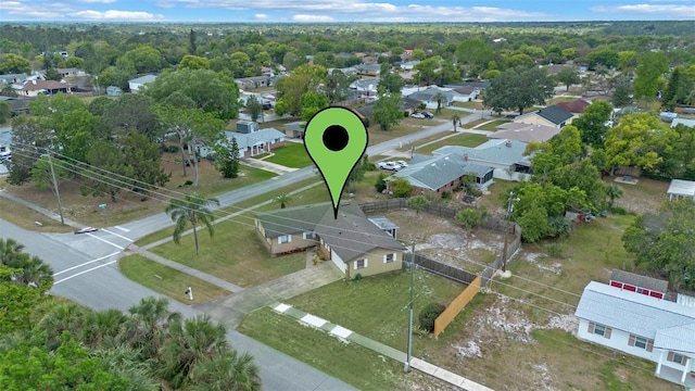 birds eye view of property featuring a residential view