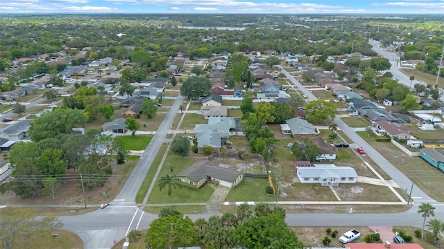 birds eye view of property featuring a residential view