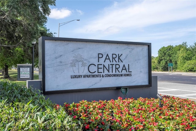 5136 Park Central Dr Unit 212, Orlando, FL 32839 - view of community / neighborhood sign