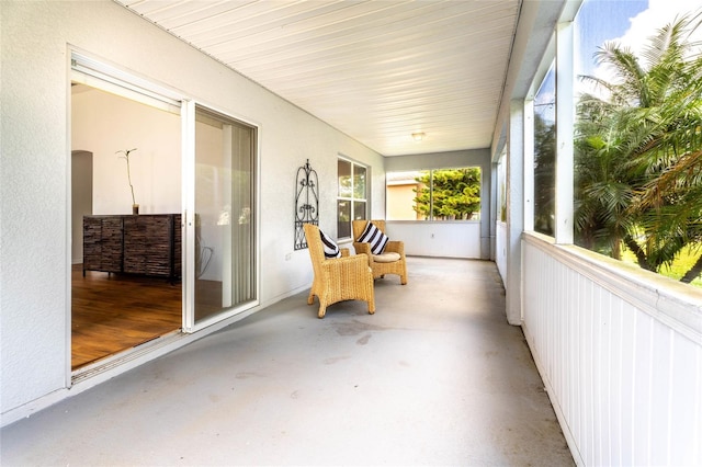 151 Bell Tower Xing W, Kissimmee, FL 34759 - sunroom featuring finished concrete floors