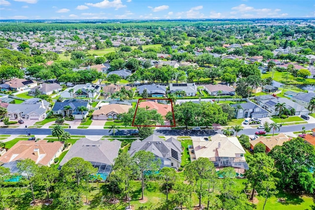 3033 Zaharias Dr, Orlando, FL 32837 - aerial view featuring a residential view