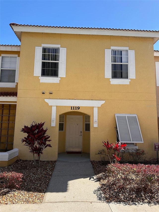 1119 Park Ridge Cir, Kissimmee, FL 34746 - view of property featuring stucco siding
