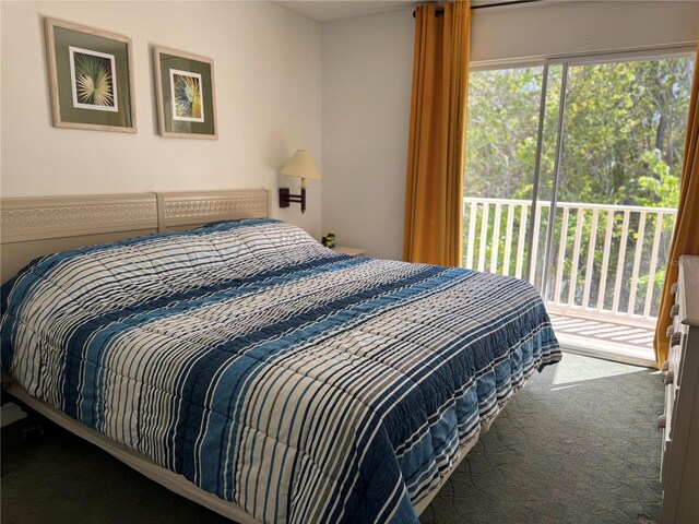 1119 Park Ridge Cir, Kissimmee, FL 34746 - carpeted bedroom with access to outside and multiple windows