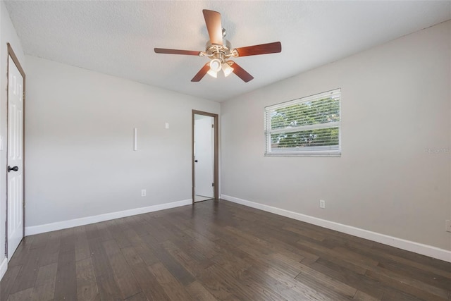 725 Laurel Way, Casselberry, FL 32707 - unfurnished bedroom with dark wood-style flooring and a ceiling fan