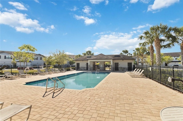 11150 Whistling Pine Way, Orlando, FL 32832 - community pool with fence and a patio