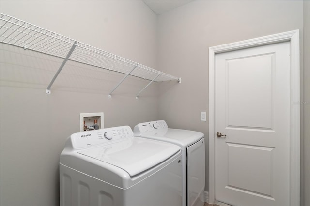 12950 SW 38th Cir, Ocala, FL 34473 - washroom with independent washer and dryer and laundry area