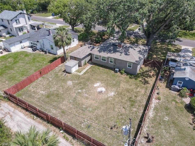 aerial view of property and surrounding area