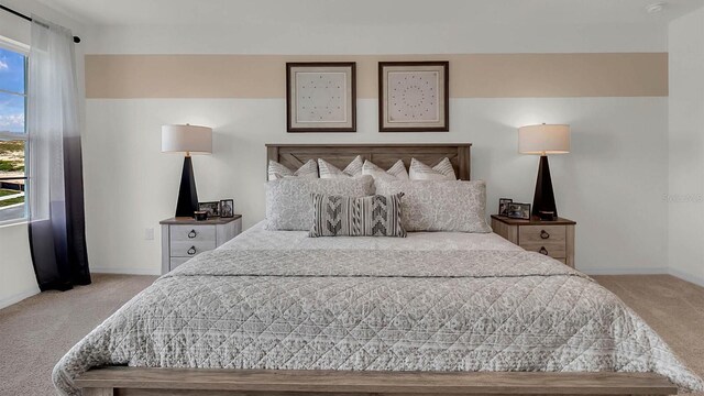 33609 Seattle Slew Dr, Sorrento, FL 32776 - bedroom with baseboards and light colored carpet