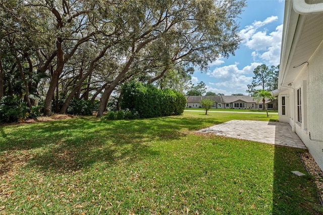 2436 Deer Trail Ln, Spring Hill, FL 34606 - view of grassy yard featuring a patio