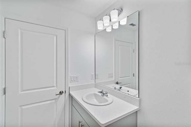 182 River Front Way, Edgewater, FL 32141 - bathroom featuring vanity and visible vents