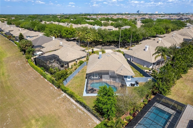 10662 Woodchase Cir, Orlando, FL 32836 - drone / aerial view with a residential view
