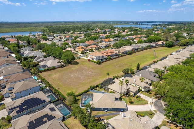 10662 Woodchase Cir, Orlando, FL 32836 - bird's eye view with a residential view and a water view