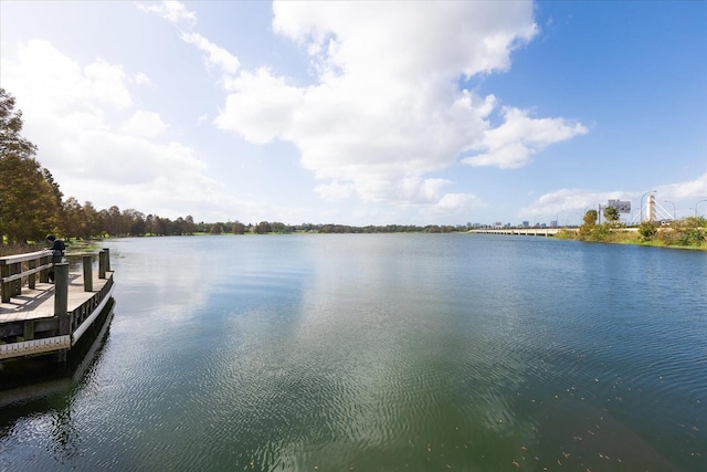 4405 Rockledge Rd, Orlando, FL 32807 - property view of water featuring a dock