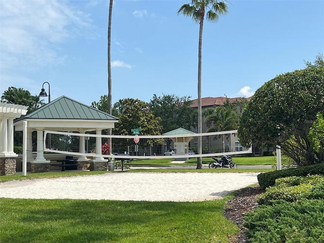 11446 Jasper Kay Ter Unit 202, Windermere, FL 34786 - view of property's community featuring a gazebo, volleyball court, and a yard