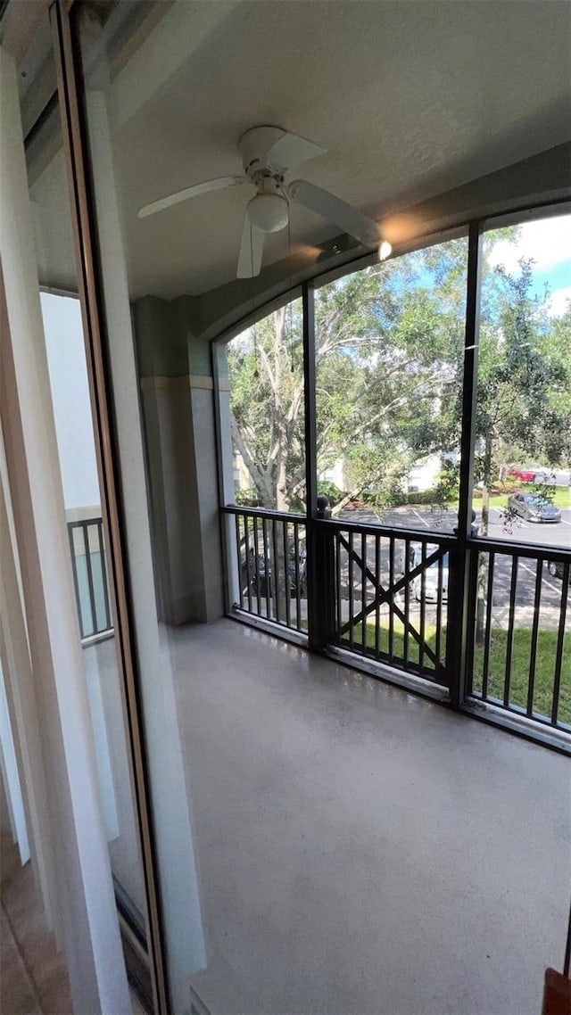 11446 Jasper Kay Ter Unit 202, Windermere, FL 34786 - balcony with ceiling fan