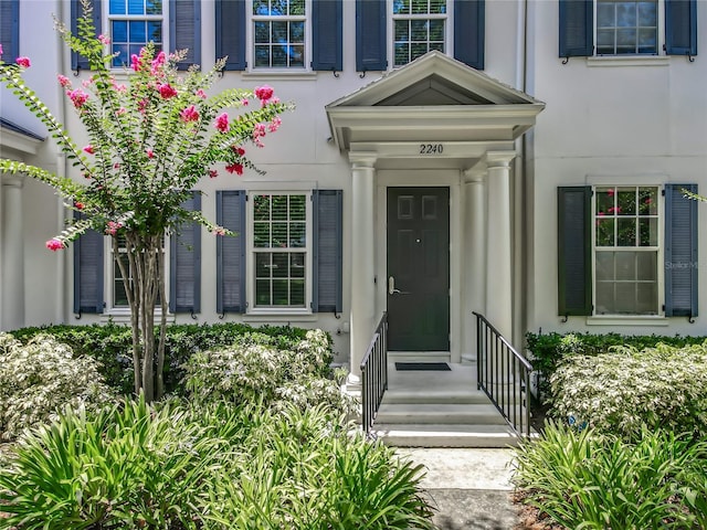 2240 Osprey Ave, Orlando, FL 32814 - property entrance with stucco siding