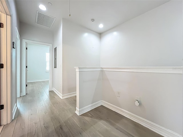 2240 Osprey Ave, Orlando, FL 32814 - corridor featuring hardwood / wood-style floors and recessed lighting